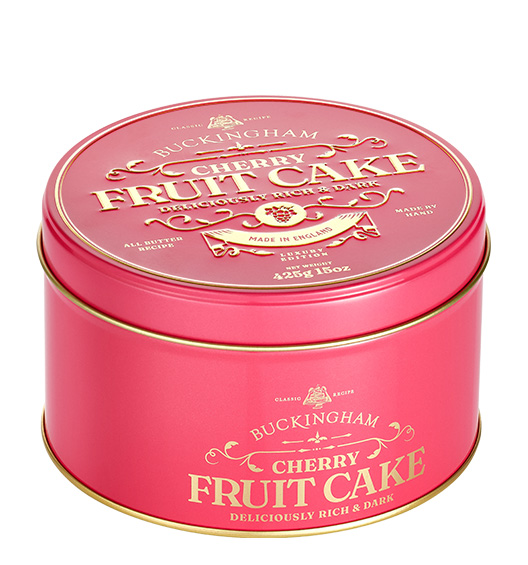 Englischer Früchtekuchen mit Kirschen